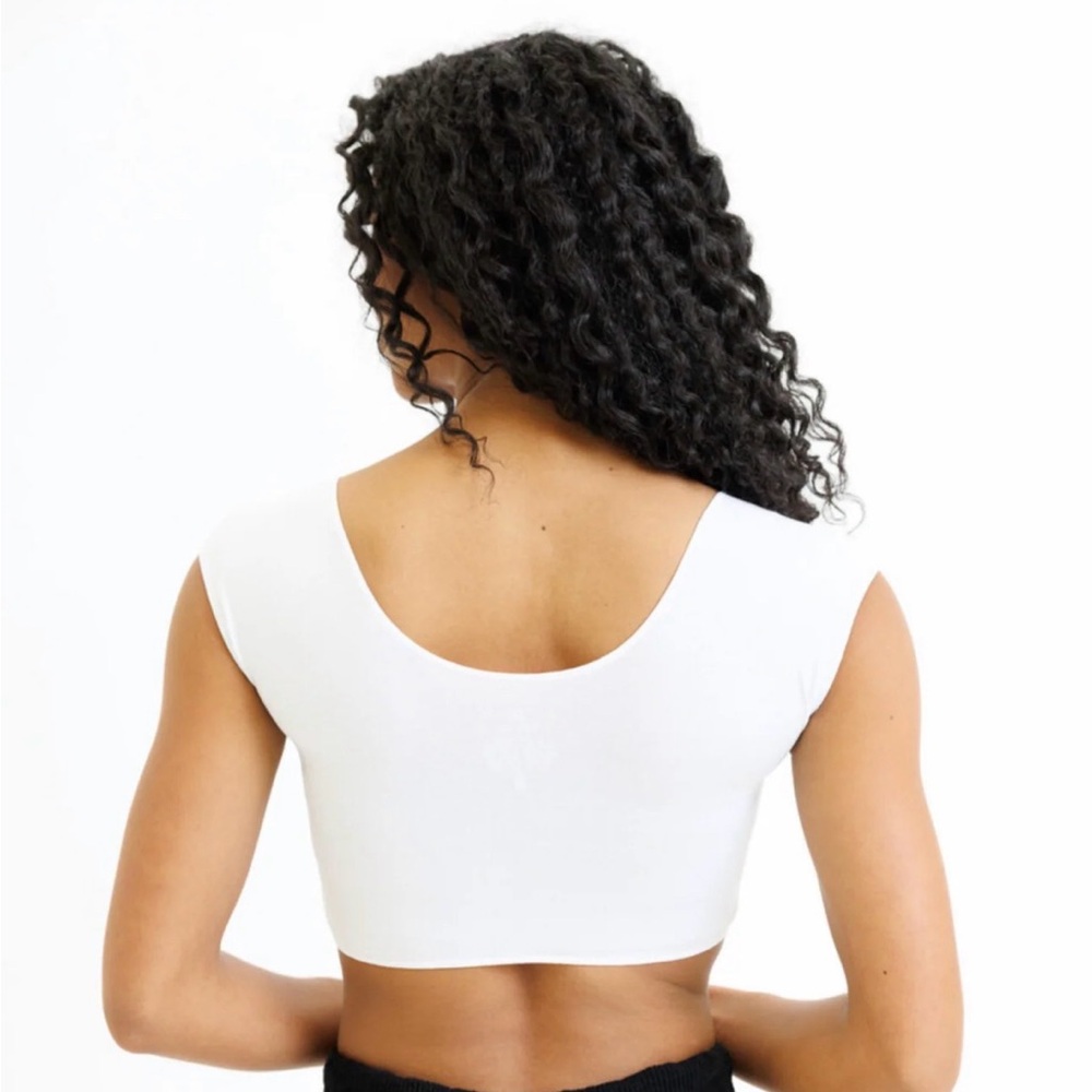Downeast White Demi Tee - Picture 7 of 8
